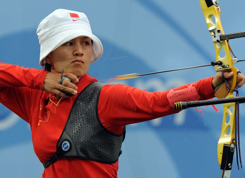 射箭选手箭法娴熟，准如发箭的简单介绍