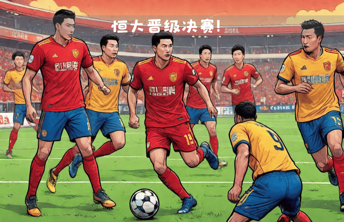 亚冠比赛激战中一方球队夺得胜利，晋级下一轮